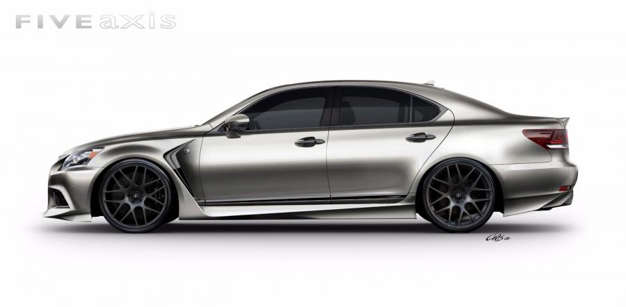  Lexus LS460 F-Sport by Five Axis 2012 года  (фото 6 из 7)